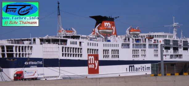 Erotokritos Maritime Way Maritimeway Fähre Fähren