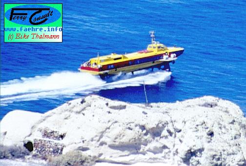 Fähren Griechenland Patras Flying Dolphin Piräus