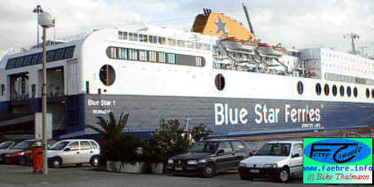 Fähre Blue Star Ferries Ancona Patras